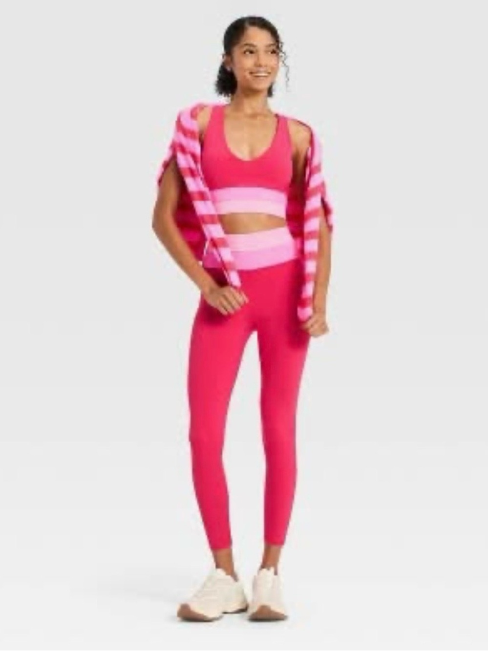NWOT Women High-Rise Colorblocked Leggings